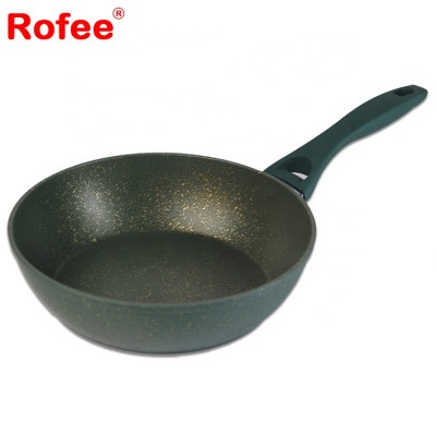 forged Aluminum Non Stick Coating Fry Pan With Soft Touch  Handle